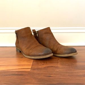 Franco Sarto Leather Booties